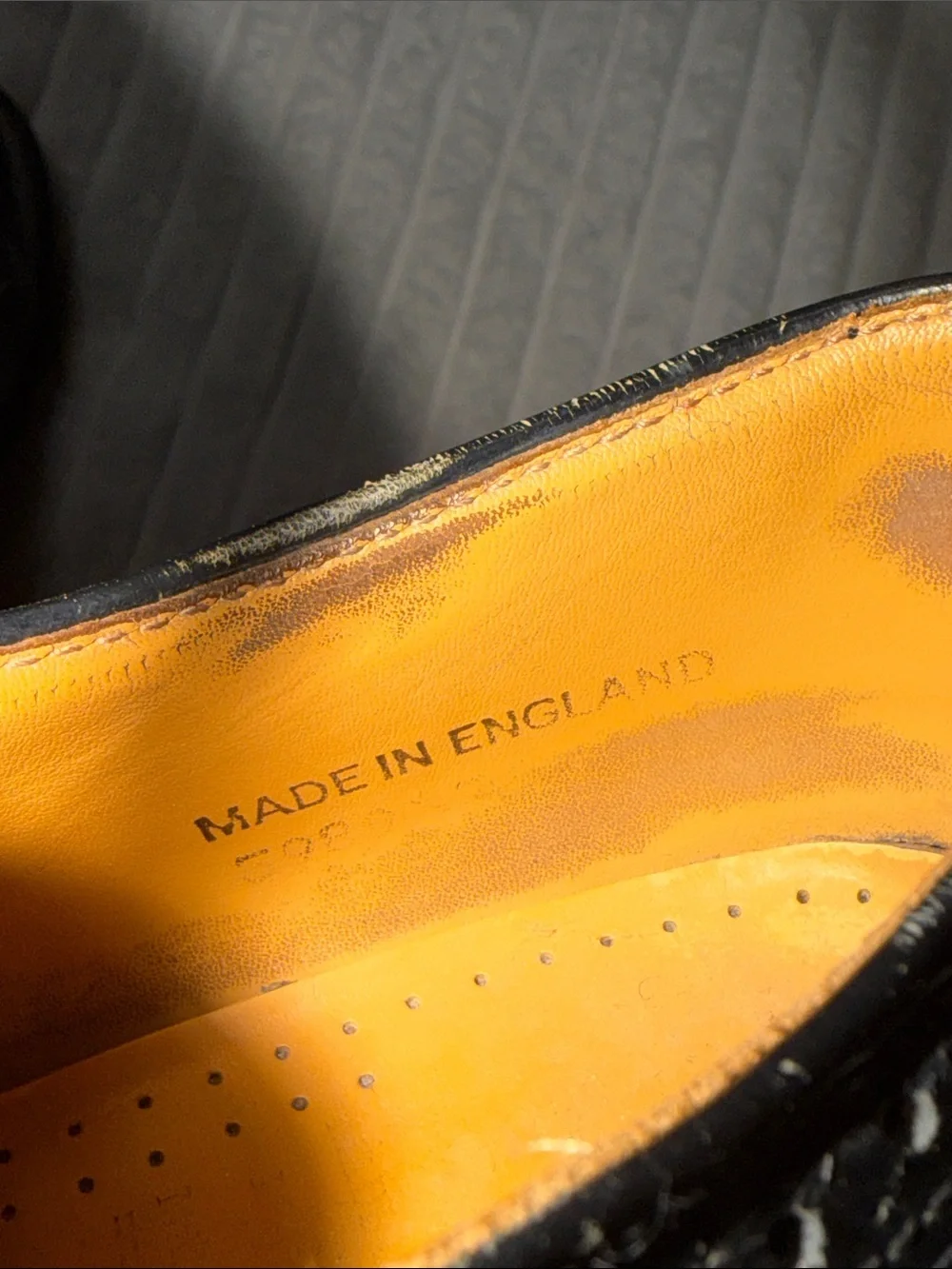 Dr. Martens leather wingtip